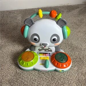 Infantino Spin & Slide DJ Panda - 16 Songs, Busy Beads for Fine Motor Skills